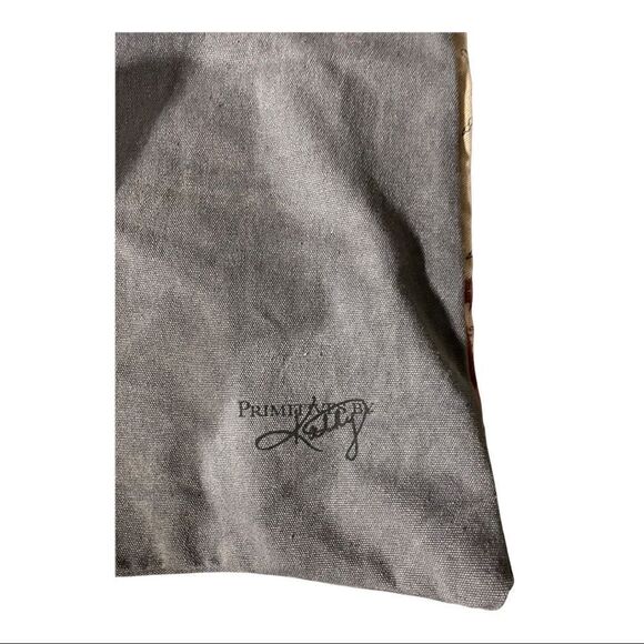 Holiday Christmas Tote Bag Distressed Writing Reindeer Design Shoulder Bag NWOT - Picture 6 of 8